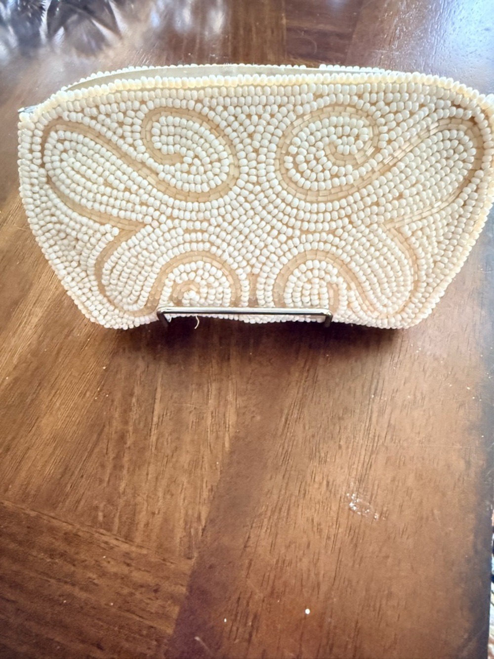vintage beaded evening clutch purse, commonly known  "Bags by Debbie" . Vintage